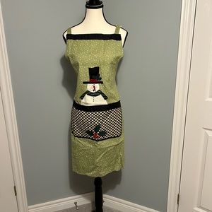 ☃️🎄Festive Apron🎄☃️NWOT